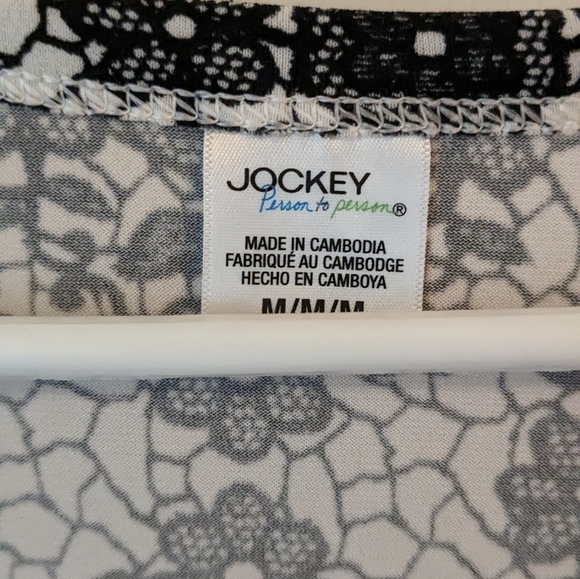 Jockey person to person made in Cambodia medium retro longer shirt - Picture 3 of 6